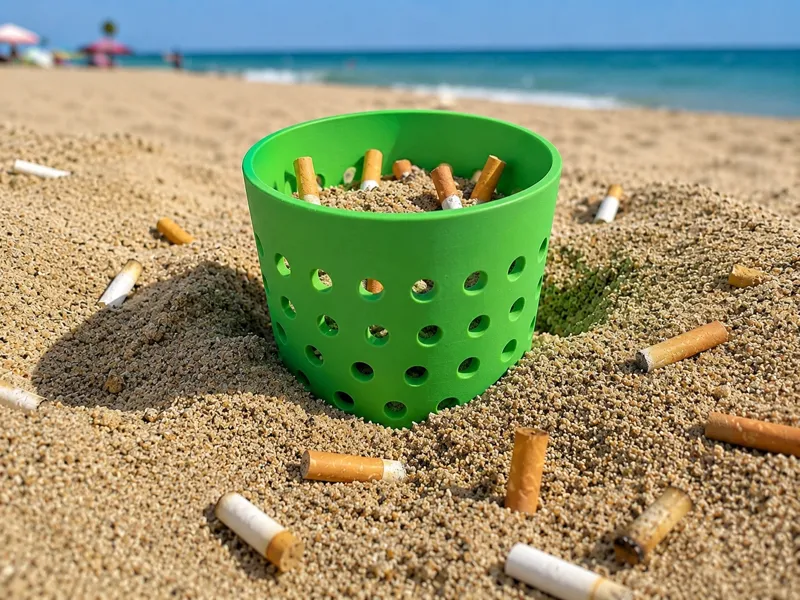 Portable Cigarette Butt Collector