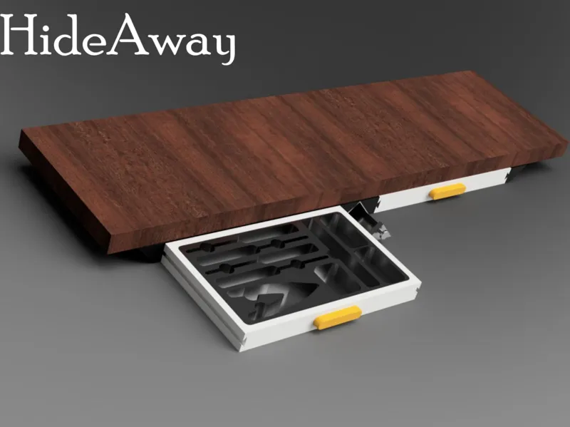 HideAway Drawer – Die elegante Untertischschublade