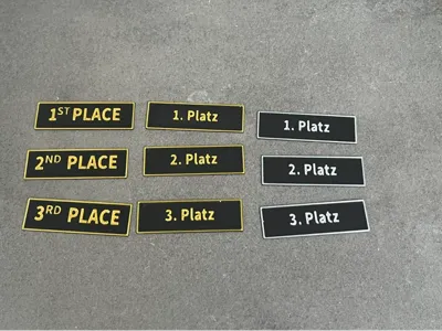 Trophy Nameplate