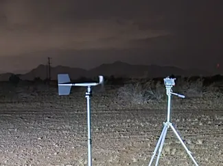 storm chaser Matthews rm young style anemometer