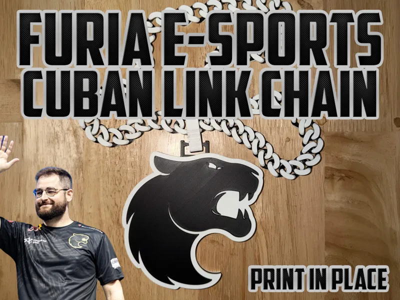 Furia e-Sports Cuban Link Hype Chain