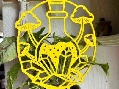 Potion Bottle Trellis
