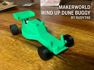 Wind up race dune buggy!