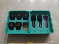 可放6个硅胶套+3个喷嘴