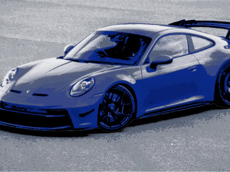 Porsche 911 GT3RS HueForge