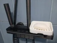 0.2mm layer, 2 walls, 15% infill Assembled on Wall