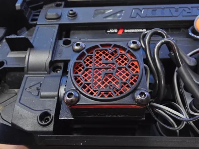 Arrma Kraton Mini motor fan grill