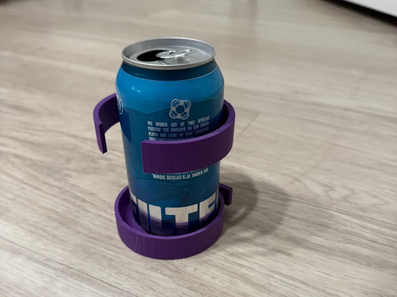 100% infill Stick on cup holder