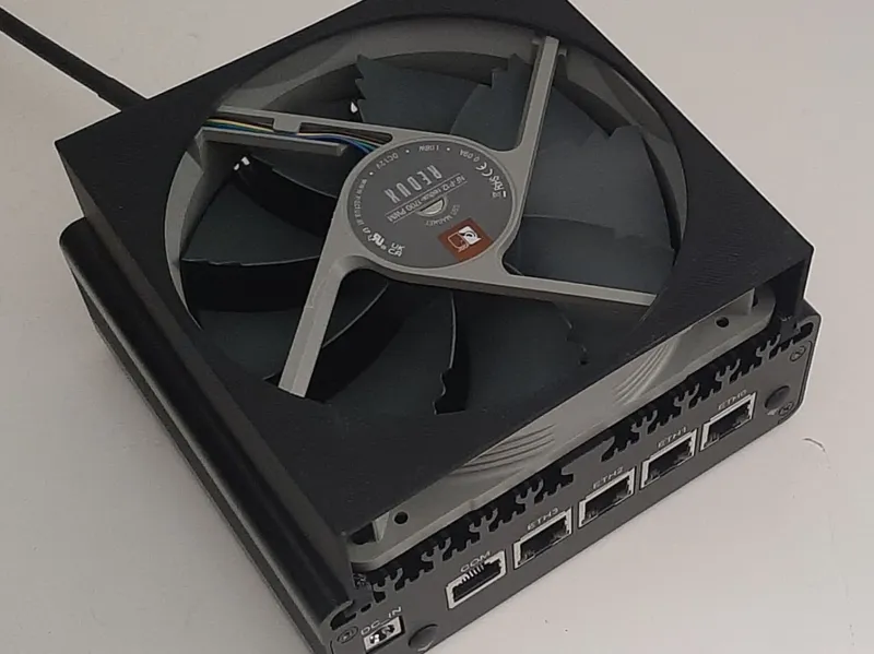 N100 Topton 120mm FAN mount