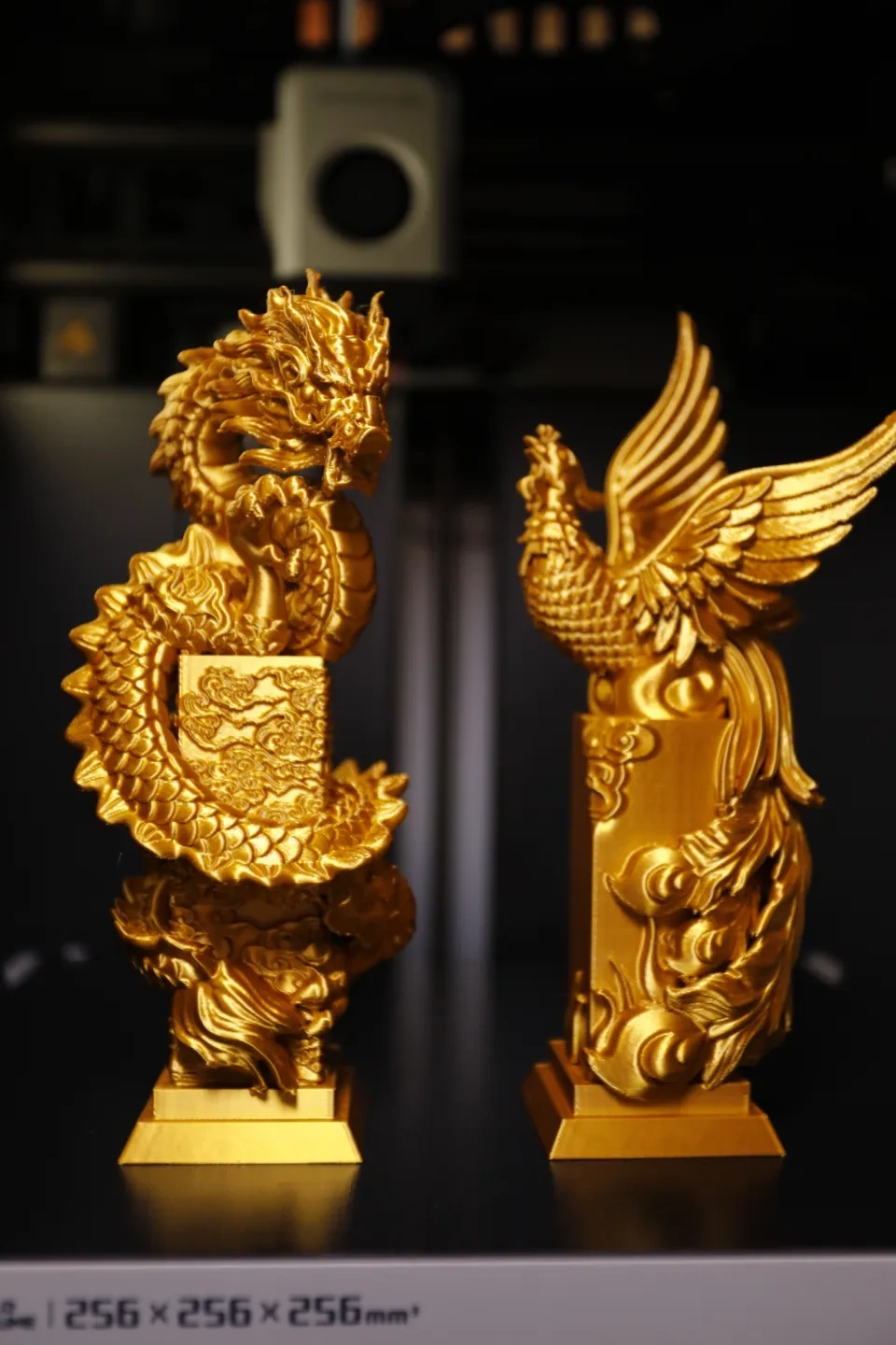 龙凤呈祥（一对） — STL Grátis | 3DFinder