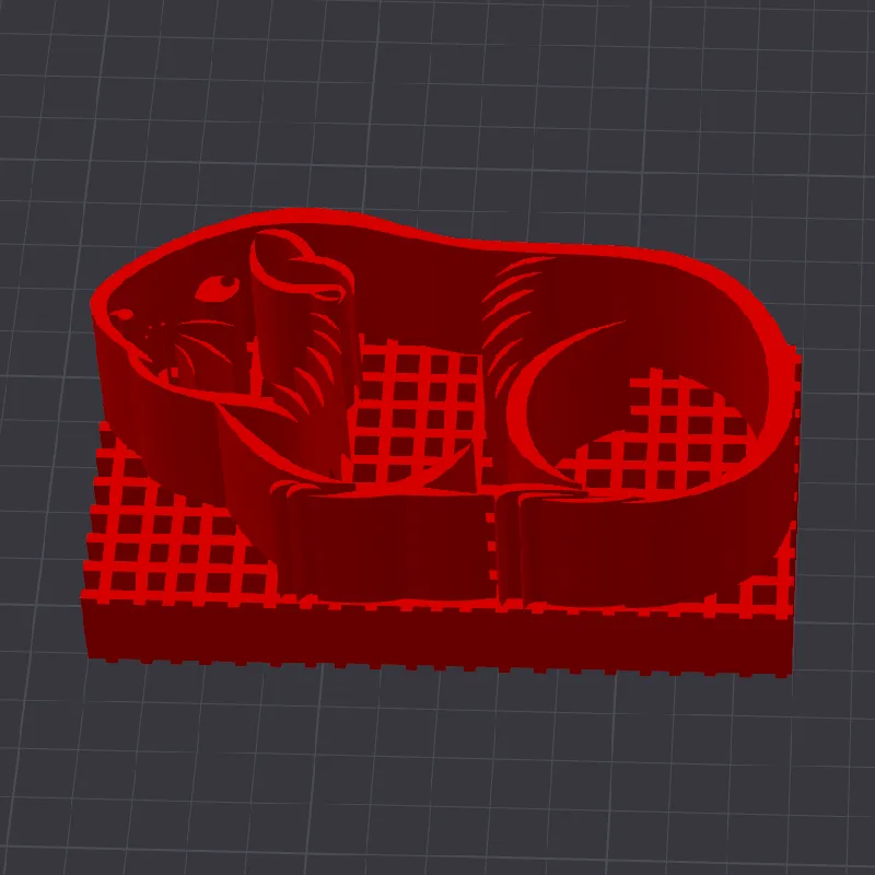 Guinea Pig Cookie Cutter