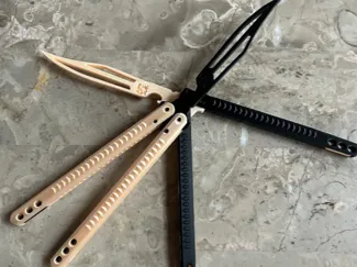 Butterfly Knife Trainer - 3D Printed Balisong