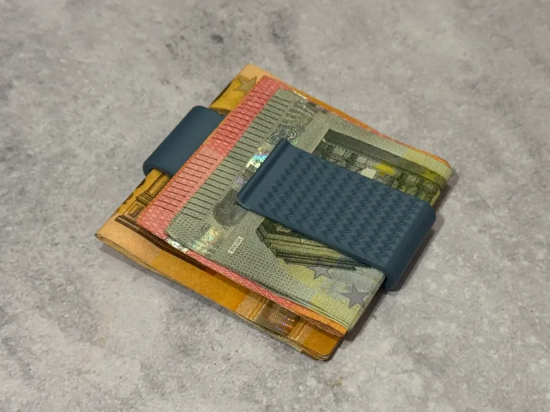 Double Zig-Zag Money Clip 16g only!
