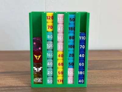 Pokemon tcg Small and large dice storage 