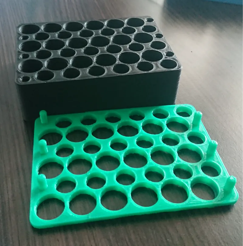 18AA and 18AAA battery holder. 