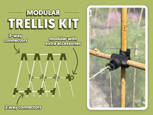 Modular trellis kit + accessories