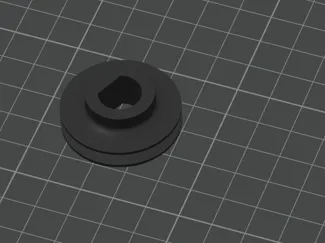 5mm Pulley with d-shaft for 1/2" Spindle