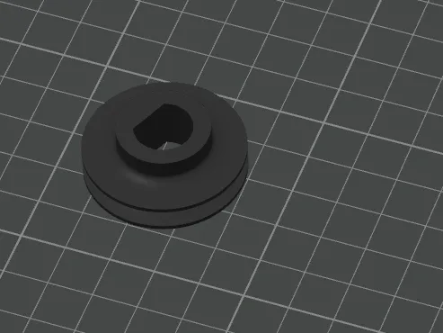 5mm Pulley with d-shaft for 1/2" Spindle