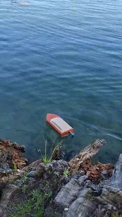 RC BOAT, with cyberbrick modules
