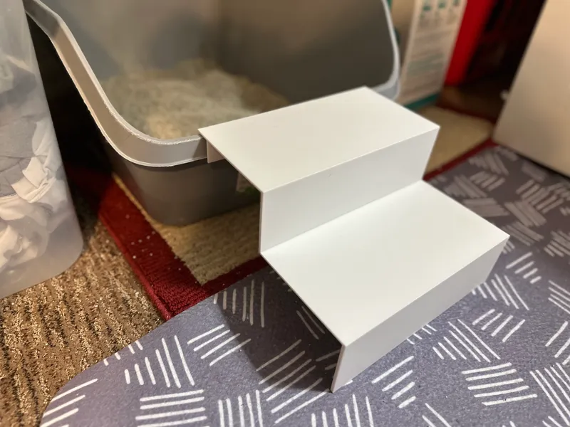 Cat Litter Box Stairs – Easy Access Steps for Cats