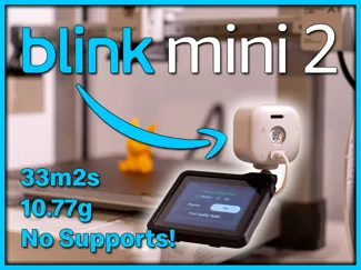 Blink Mini 2 Mount For A1 - With Instructions!