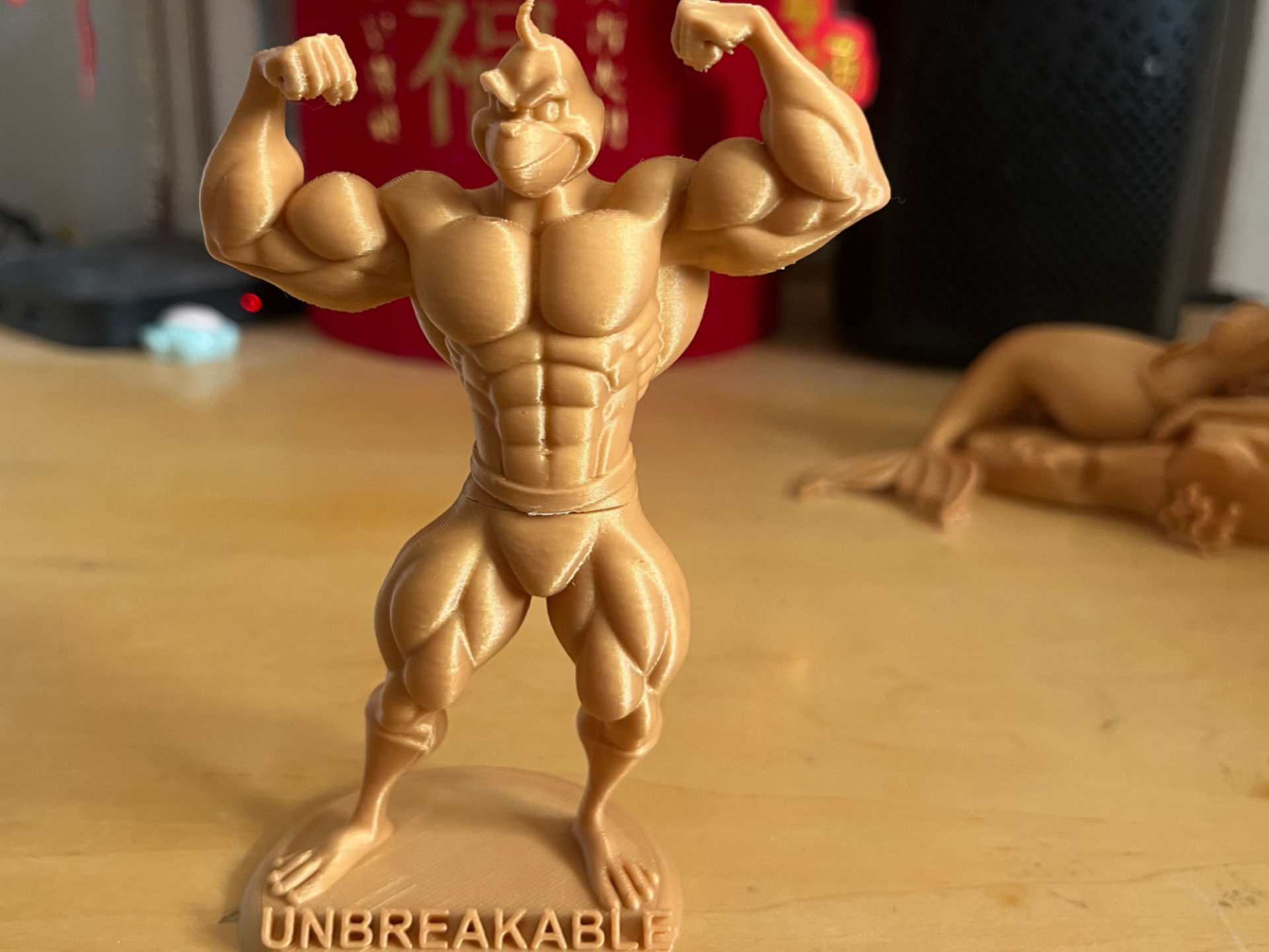 Miniatura 2 do modelo 3D The Grinch -- “坚不可摧”的健美先生格林奇
