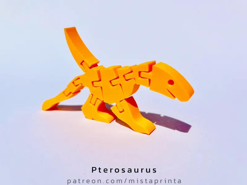 Articulated Pterosaurus