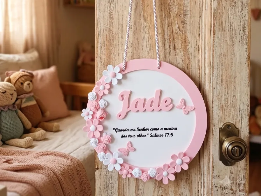 Soporte: placa de quarto personalizavel. Referencia del modelo original.