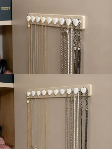 Dije o accesorio de collar: Jewelry, Necklace Wall hanger Heart shaped — vista de referencia 2