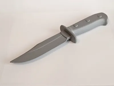 John’s Hunting Knife – RDR2 - Free 3D Print Model - MakerWorld