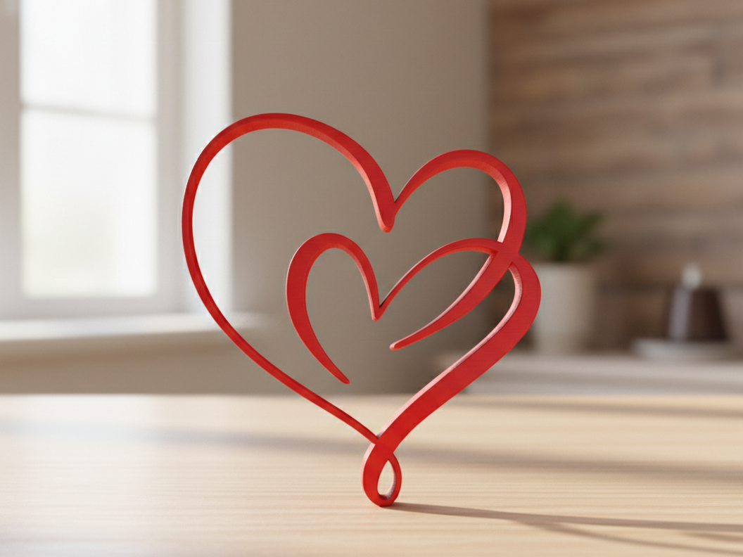 Cuore Intrecciato - decorazione artistica