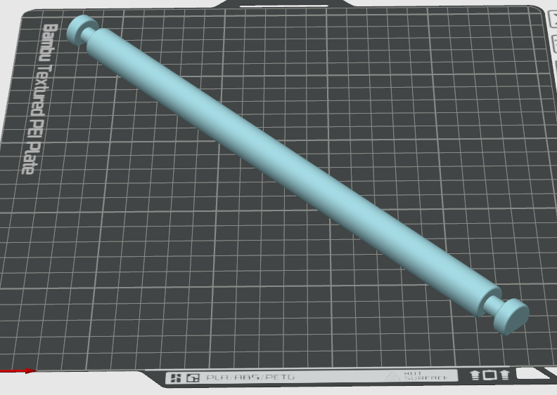 Miniatura 2 do modelo 3D 桌面 宣纸架 拼接款小热床可打 实际可容纳260mm纸卷