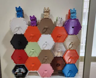 Hex shelf