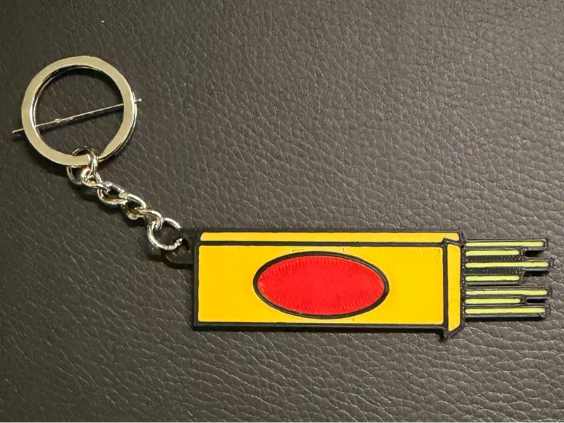 Boxed Noodle Keychain