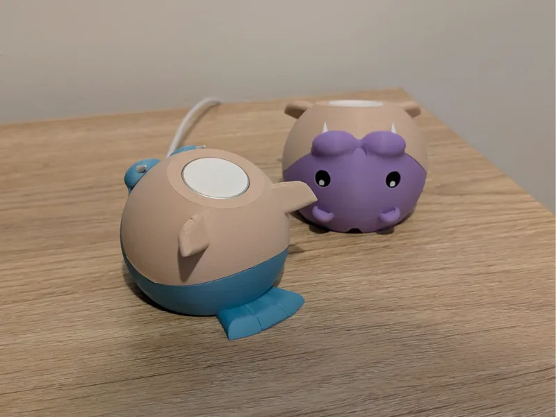 Chubby Seal-Inspired Apple Watch Charging Dock