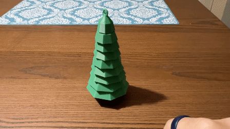 Winter Tree Fidget Spinner / Ornament