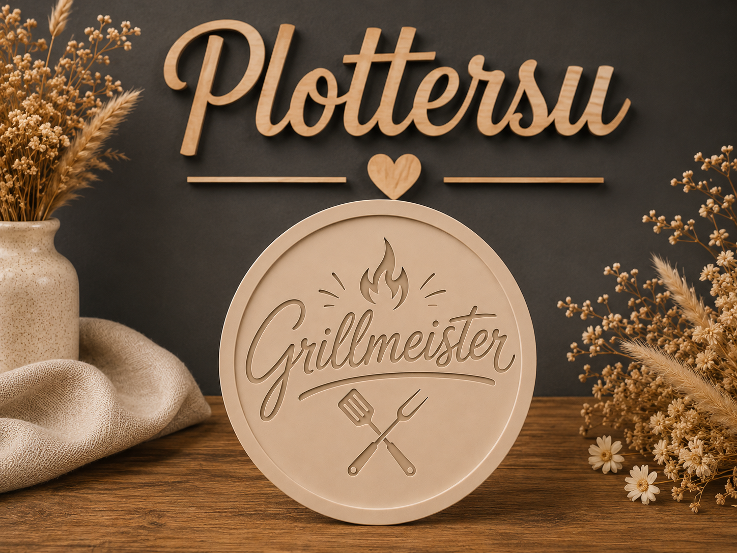 Grillmeister Deko Untersetzer 