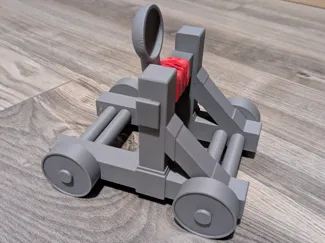 Rubber Band Catapult – Print & Play