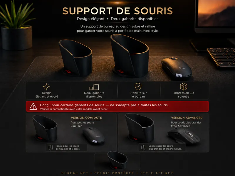 Support Souris