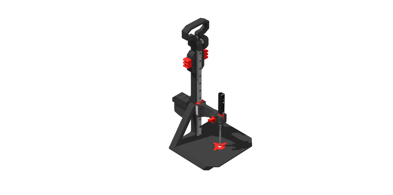 Stealth Press 1S — heat set insert press view 4