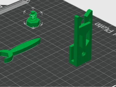 cabel holder for desk with screw