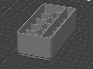 AA/AAA 1x2 Gridfinity Magnet Base