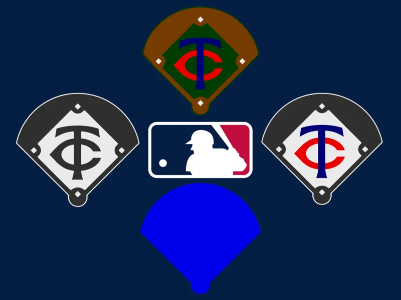 Minnesota Twins Stadium Logo Plaque