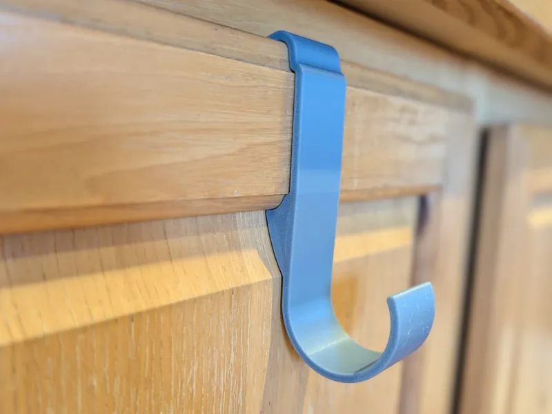 Custom-fit Cabinet Door Hand Towel Hook