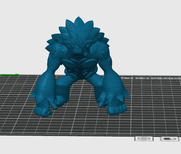 Mega Rillaboom Designs Rillaboom-The Drummer Pokemon - Free 3D Print Model - MakerWorld