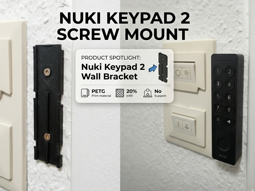 Nuki Keypad2 Screw Mount