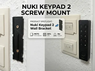 Nuki Keypad2 Screw Mount