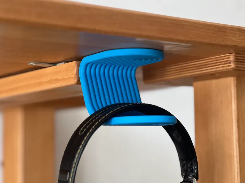 Modern Headphone Holder - Under Desk