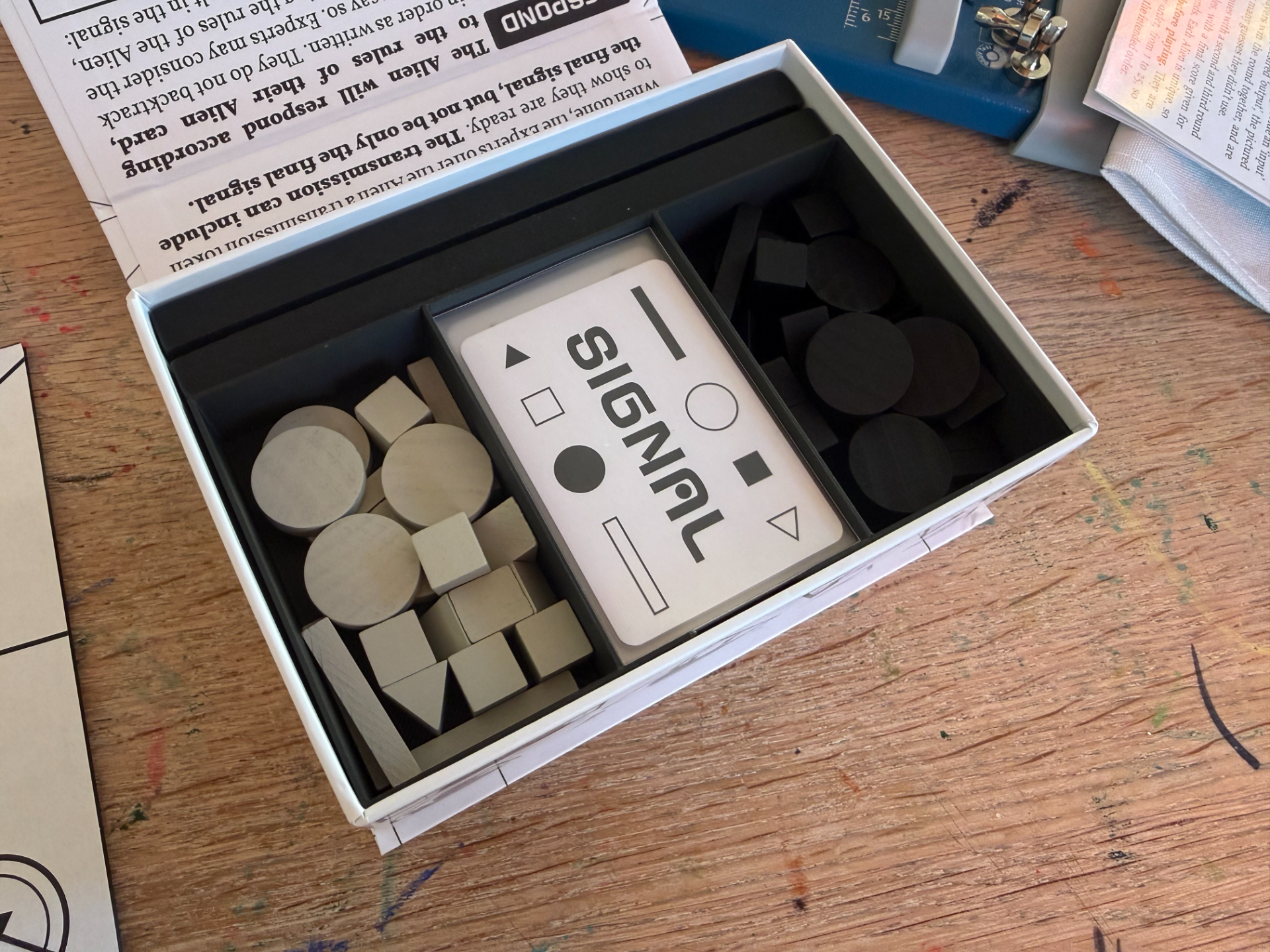 Signal Board Game insert