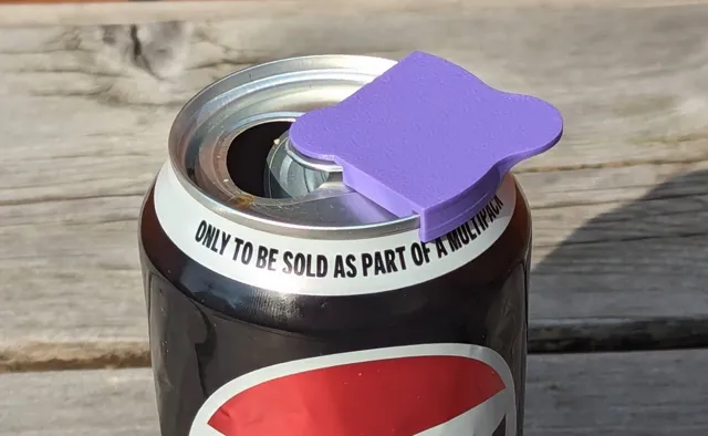 Drinks can cover/opener